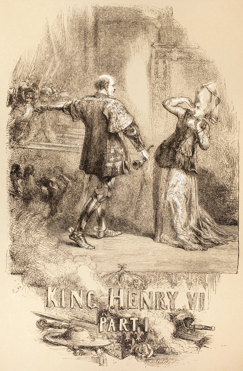 Heinrich VI., Teil I, 1890 von John Gilbert