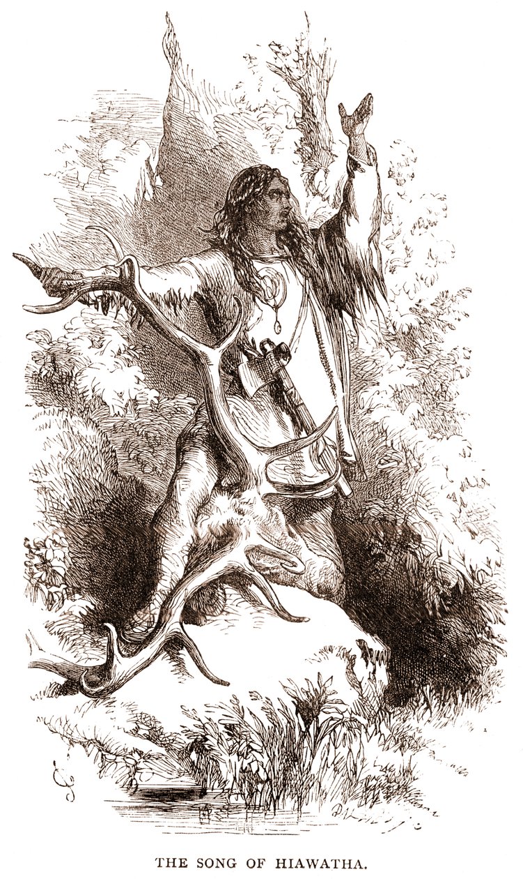 Henry Wadsworth Longfellow von John Gilbert