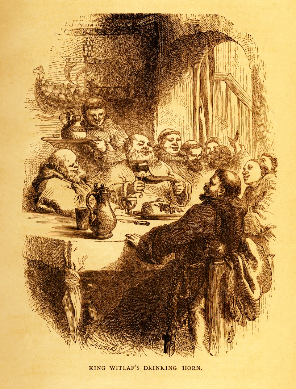 Henry Wadsworth Longfellow von John Gilbert