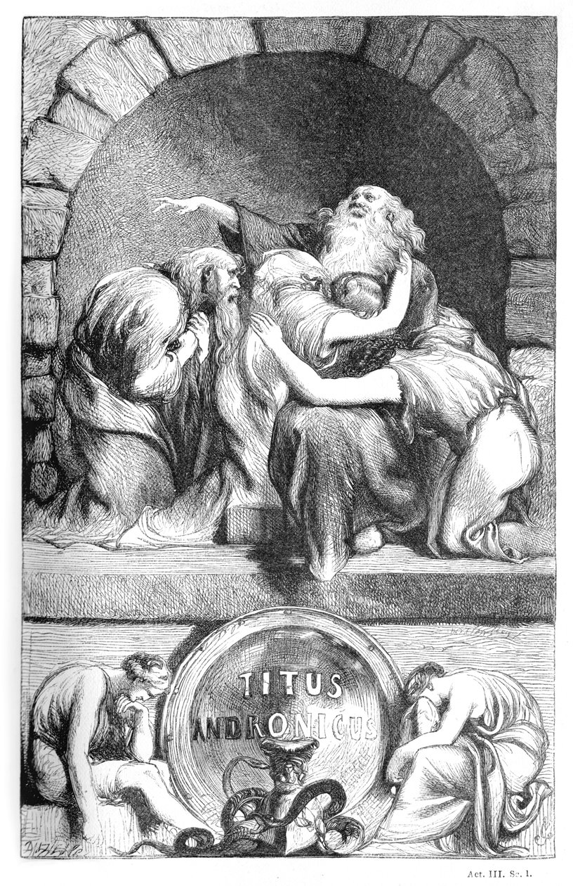 Titus Andronicus von John Gilbert