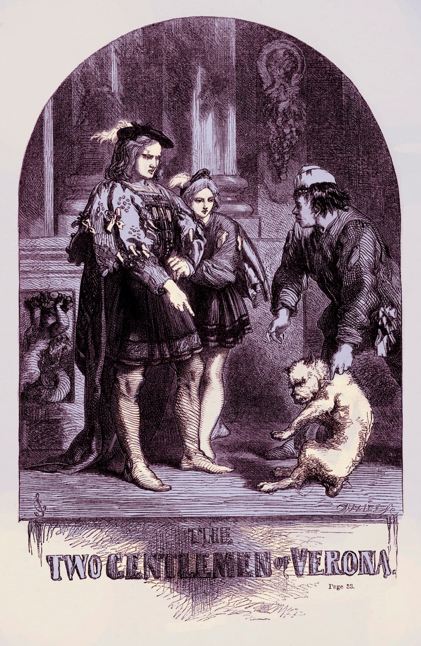 Zwei Herren aus Verona von John Gilbert