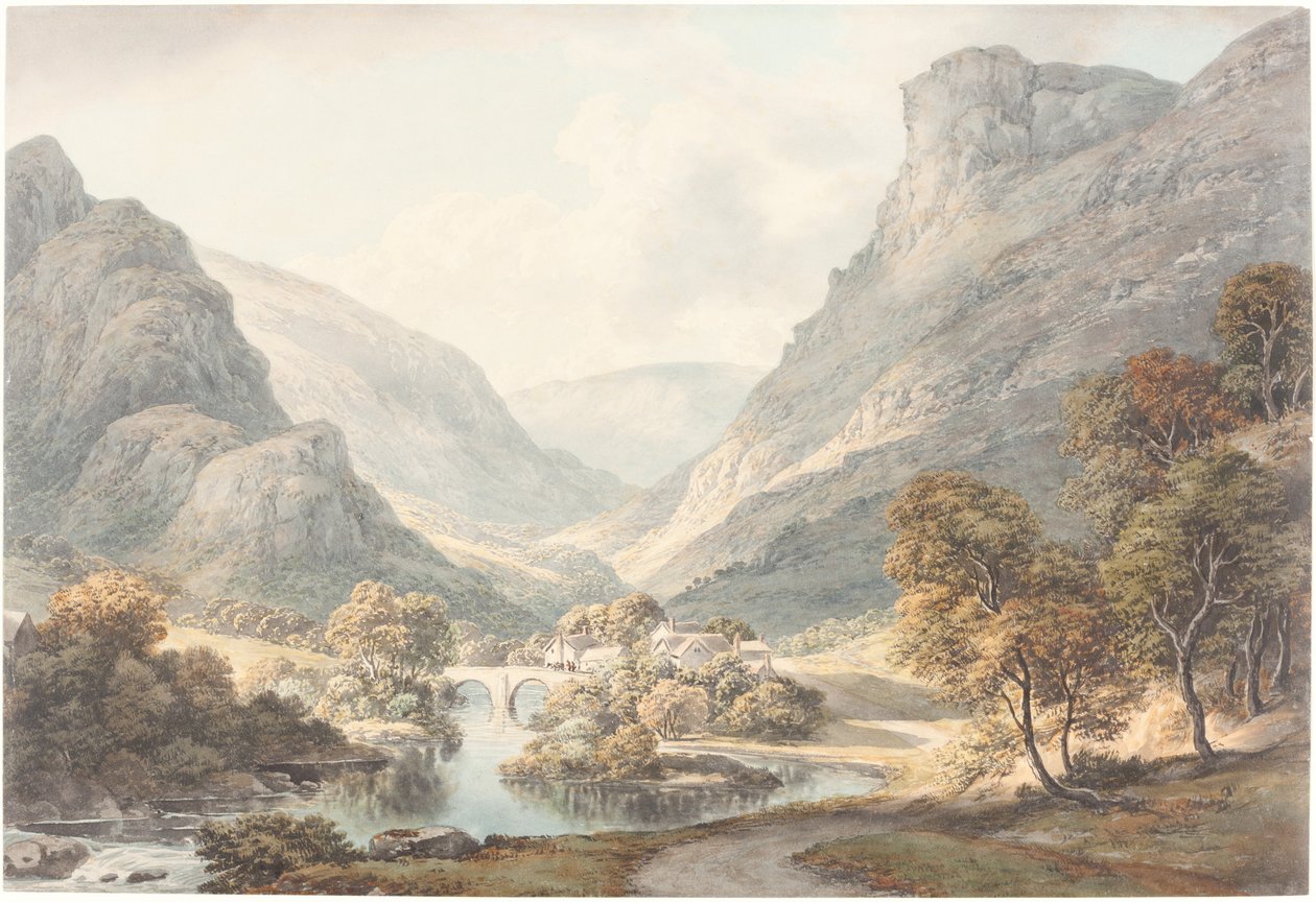 Ein Blick auf Dovedale von John Glover
