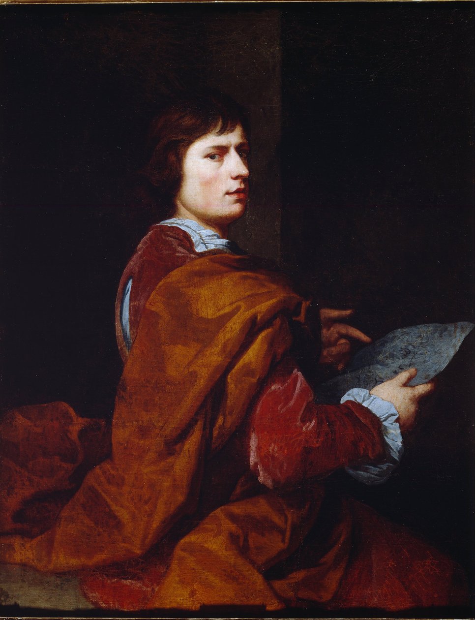 Selbstporträt von John Greenhill