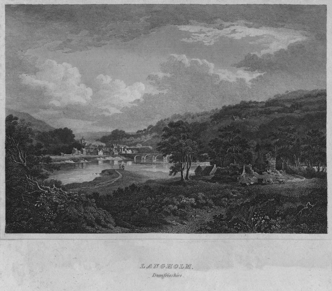 Langholm, Dumfriesshire von John Greig