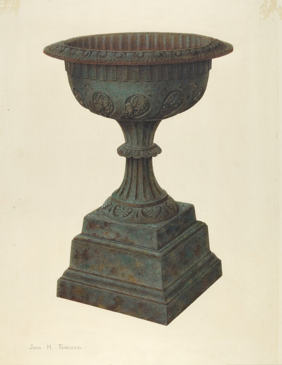 Gartenurne von John H. Tercuzzi