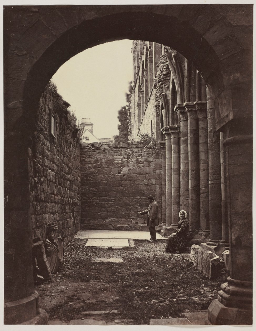 L.D. Campbells Grabmal verso, ca. 1861 von John Hamilton Craigie
