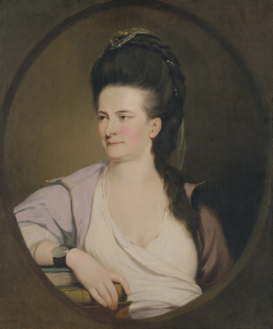 Eine unbekannte Frau, ca. 1770 von John Hamilton Mortimer