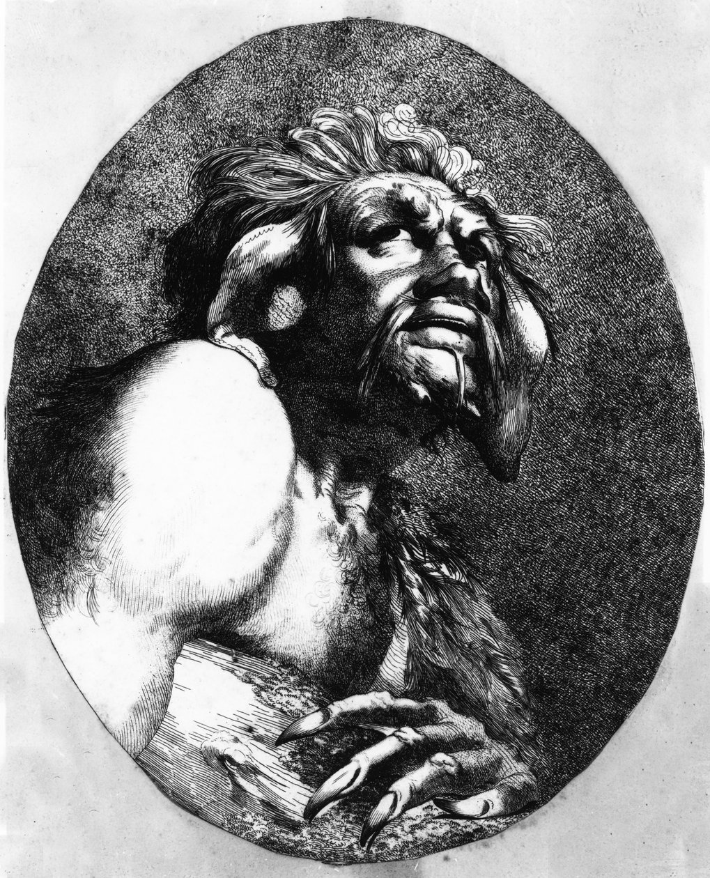 Caliban, aus Der Sturm, 1776 von John Hamilton Mortimer