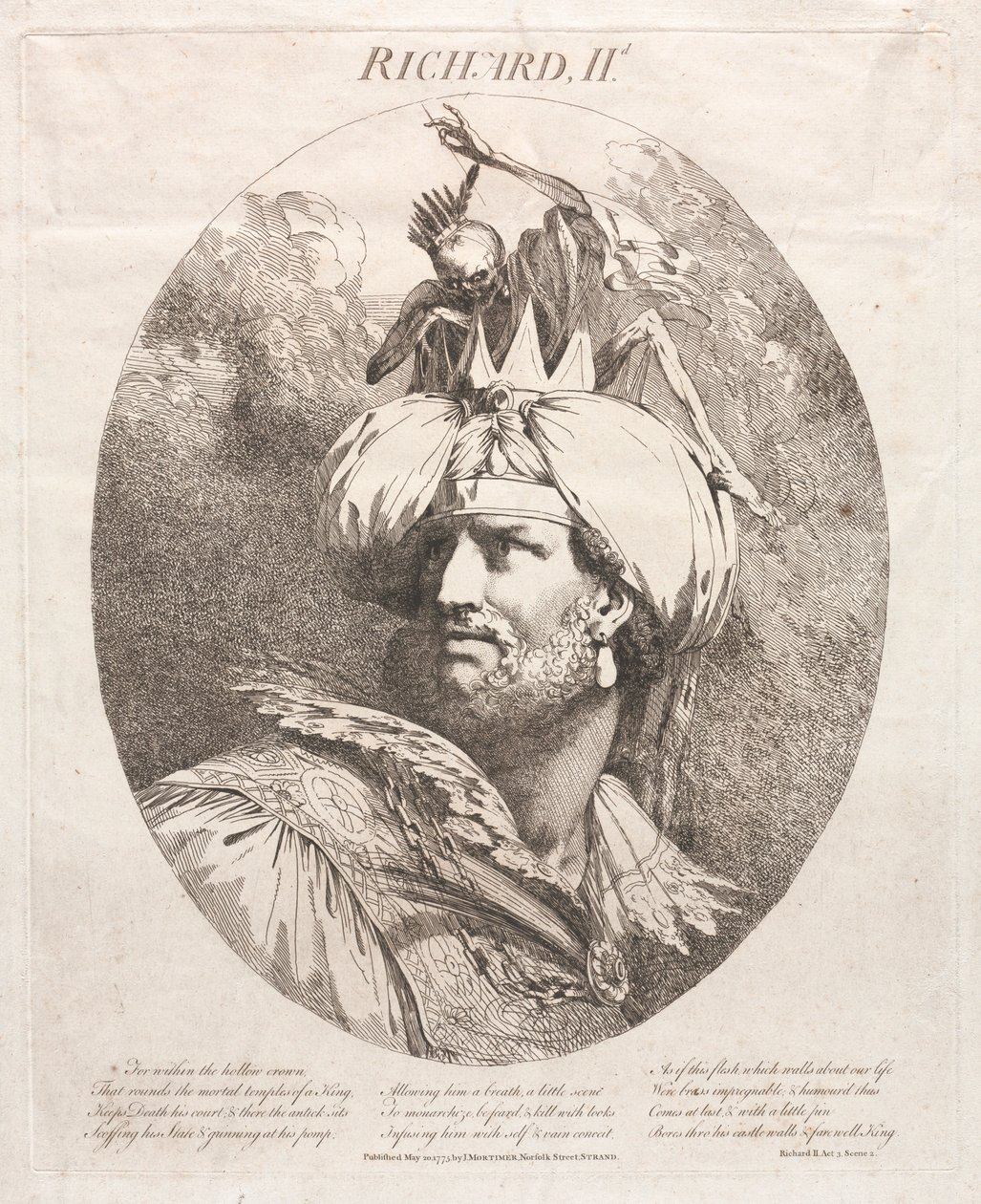 Richard II, 1775 von John Hamilton Mortimer