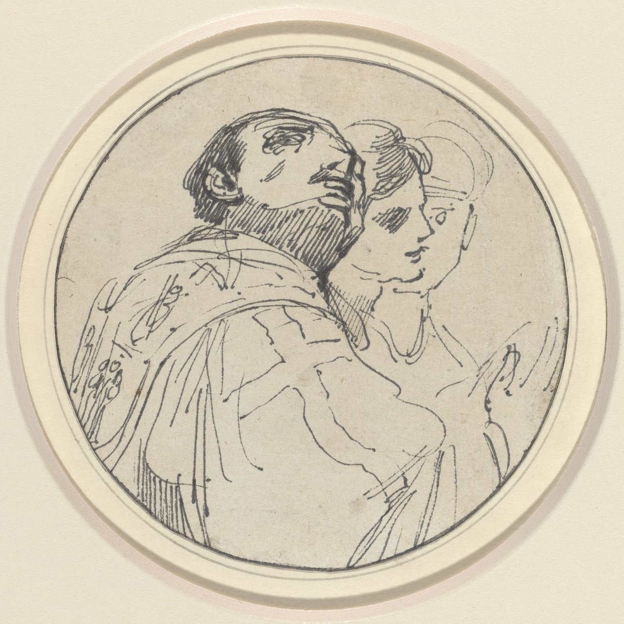 Drei orientalische Köpfe von John Hamilton Mortimer