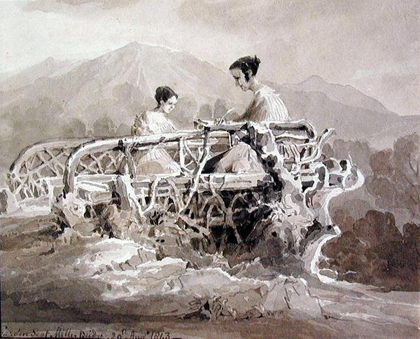 Gartensitz, Miller Bridge von John Harden