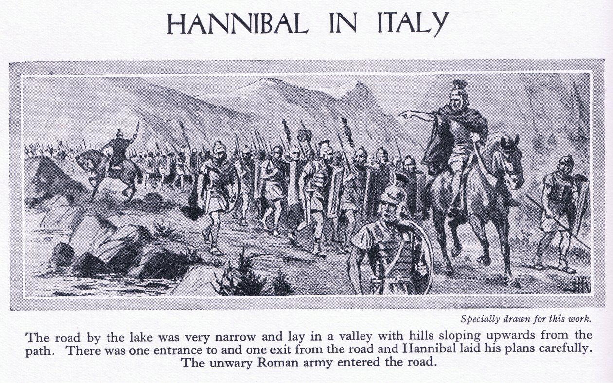Hannibal in Italien, um 1950 von John Harris Valda