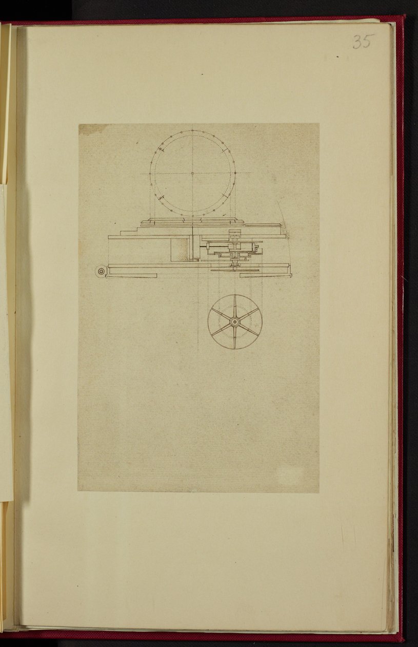 Zeichnungen für das Manuskript von John Harrison