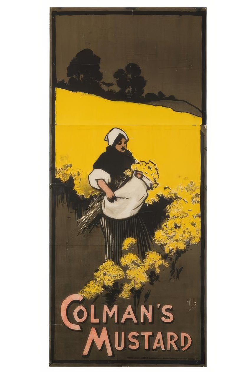 "Colmans Senf" / J. Hassall / Plakat, 1898 von John Hassall