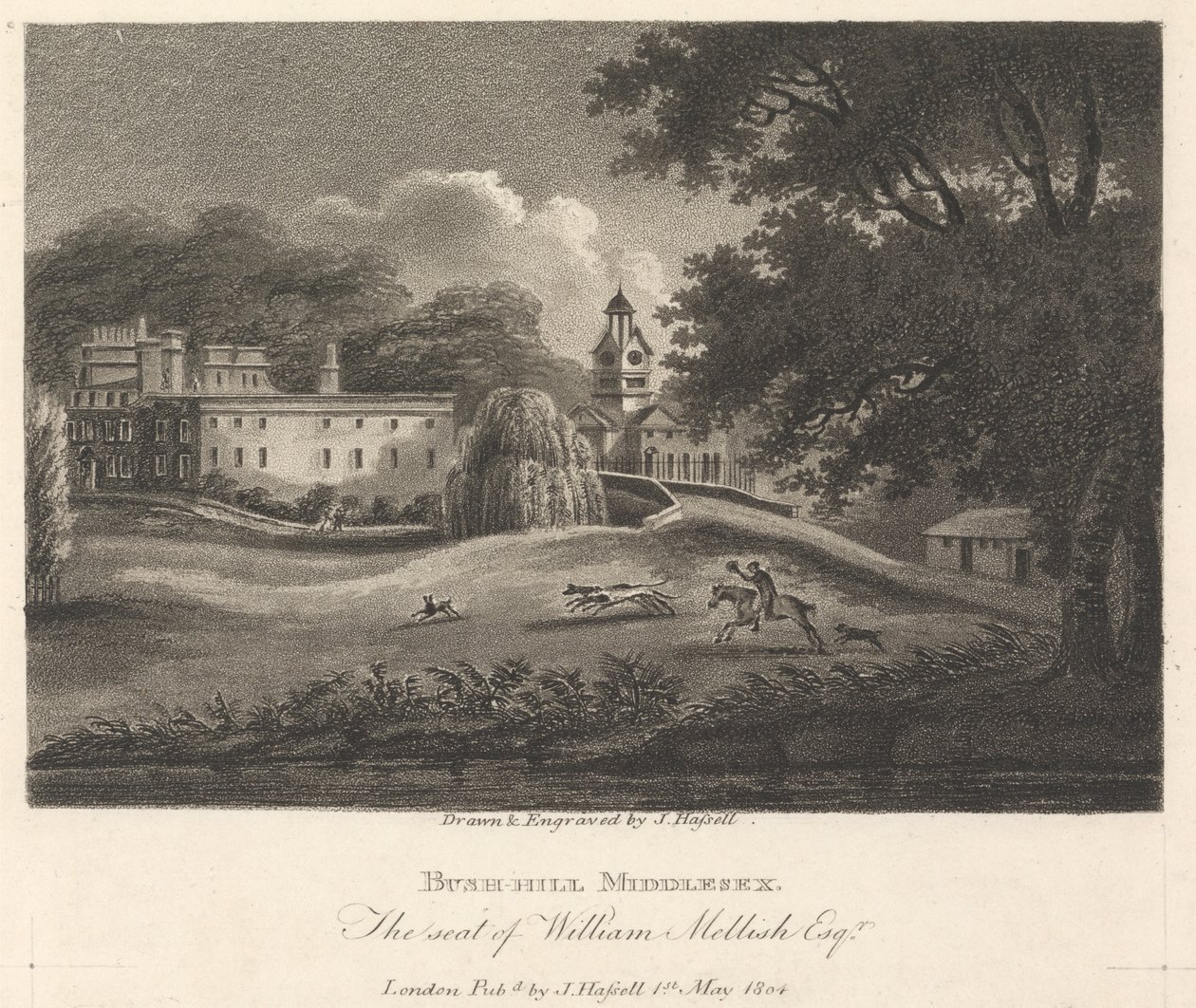 Bushhill, Middlesex, Außenbezirk - Nord von John Hassell