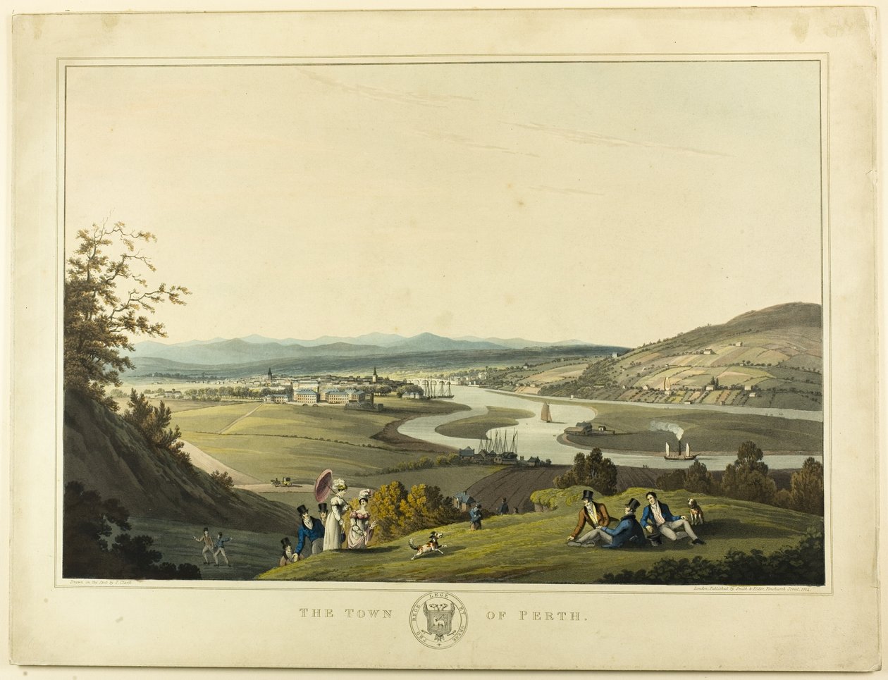 Die Stadt Perth von John Heaviside Clark