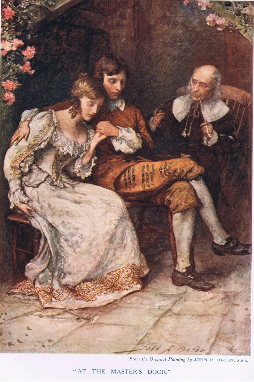 An der Tür des Meisters von John Henry Frederick Bacon