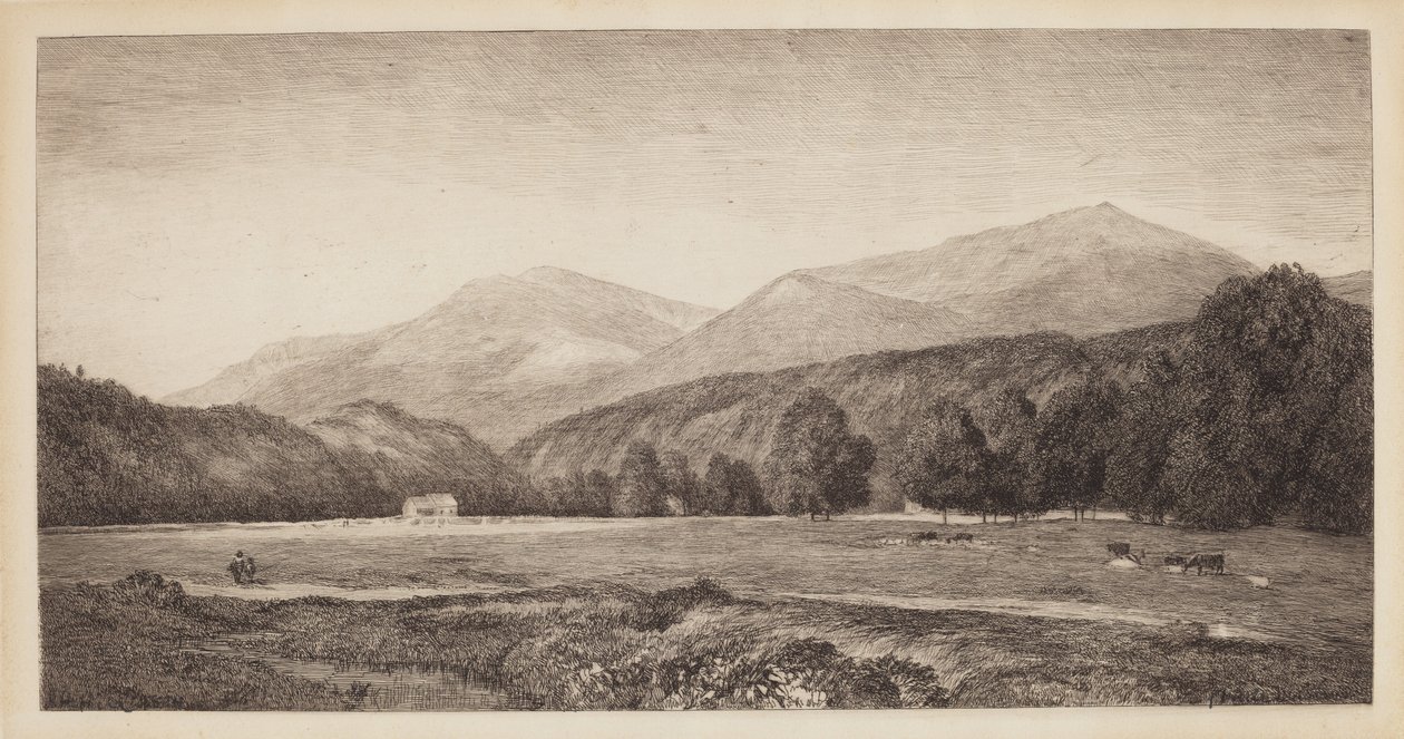 Weiße Berge von John Henry Hill