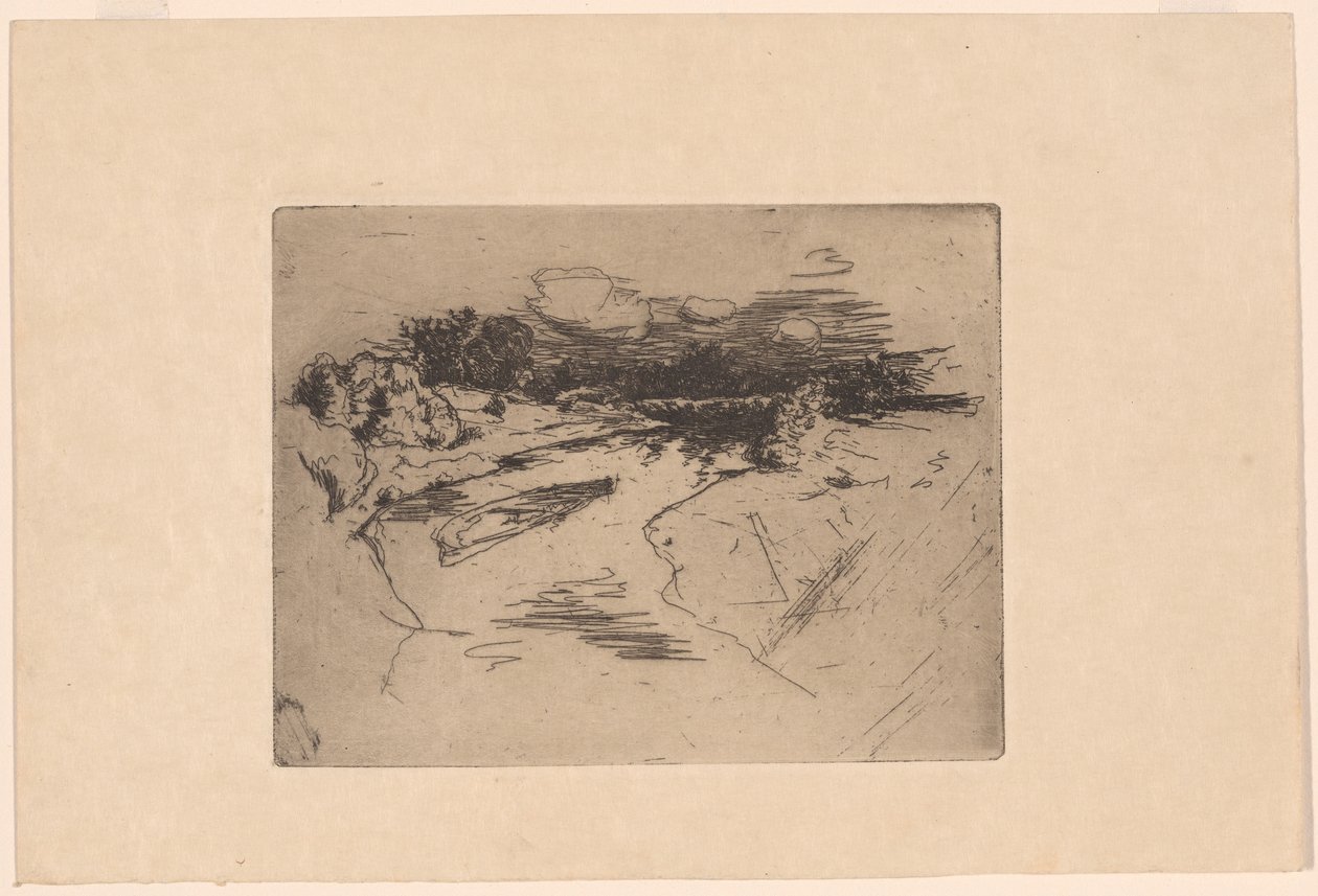 Mill Creek, Cincinnati von John Henry Twachtman