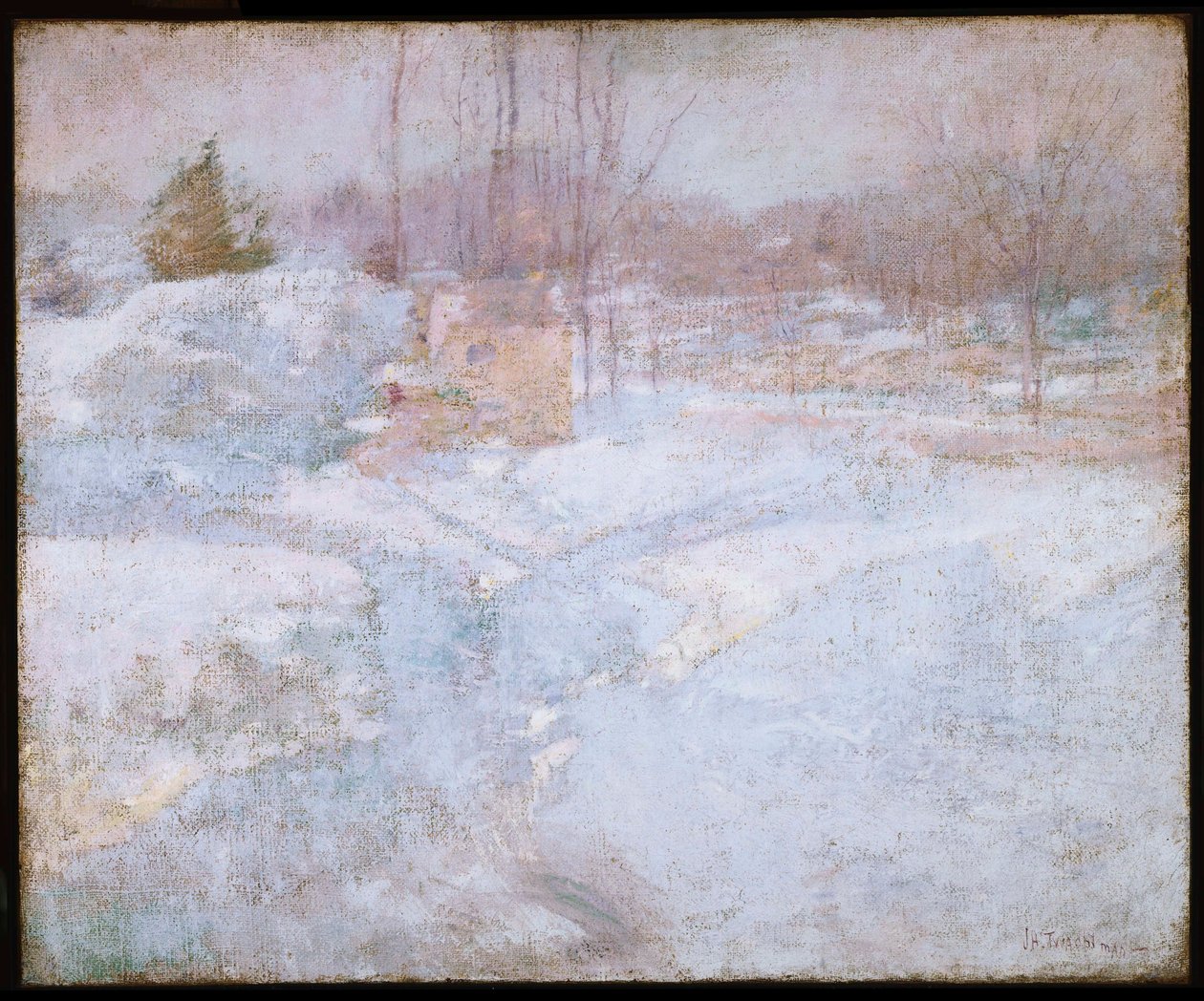 Winter von John Henry Twachtman