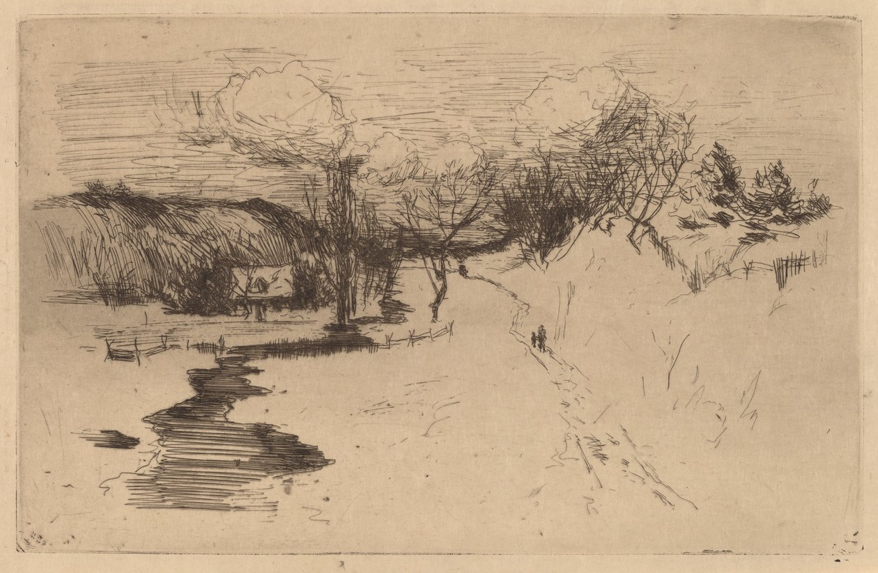 Winter, Avondale von John Henry Twachtman