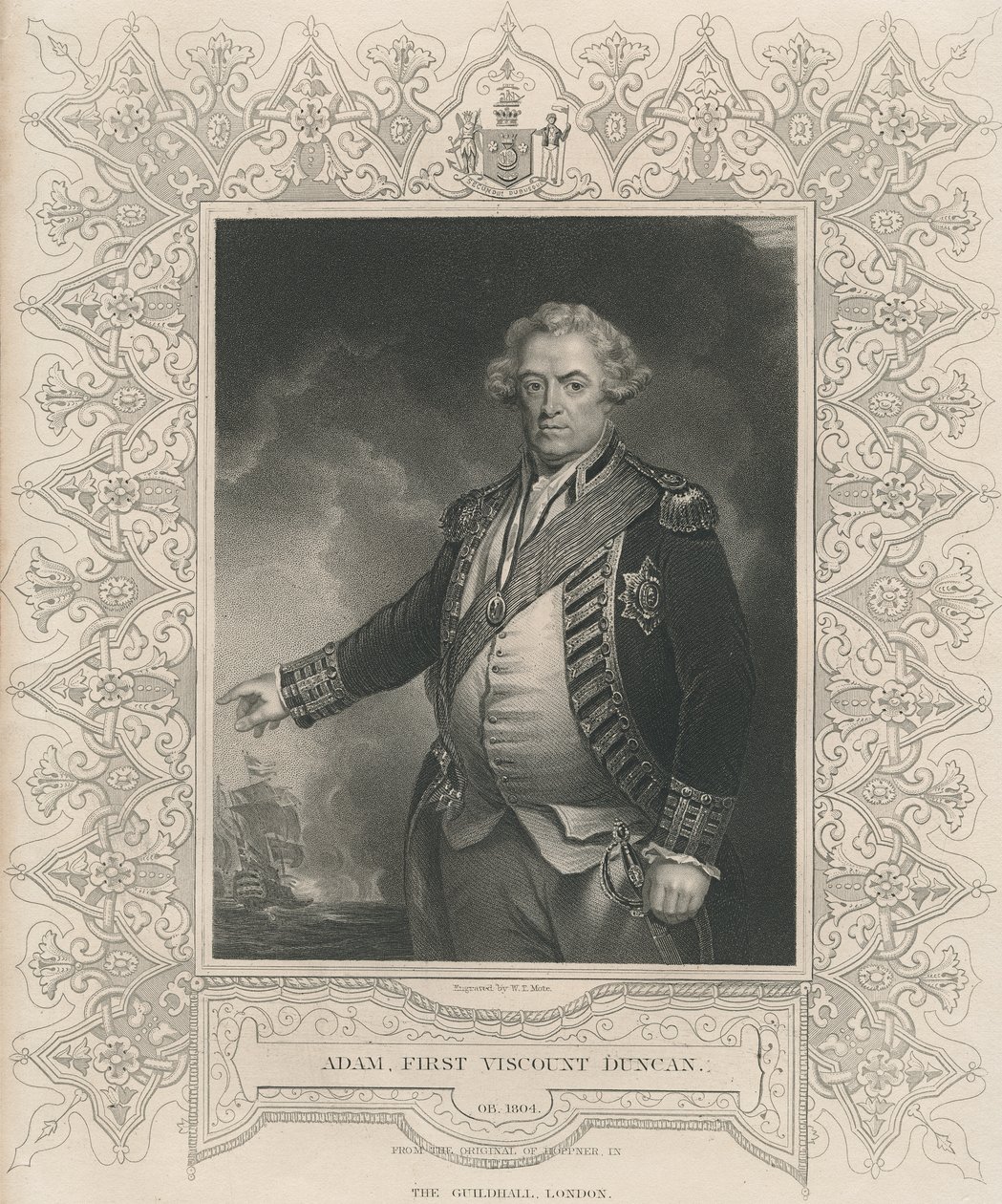 Adam Duncan, 1. Viscount Duncan von Camperdown von John Hoppner