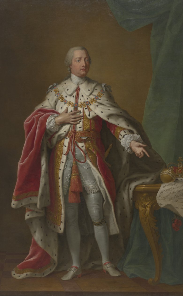 George III (1738–1820) von John Hoppner