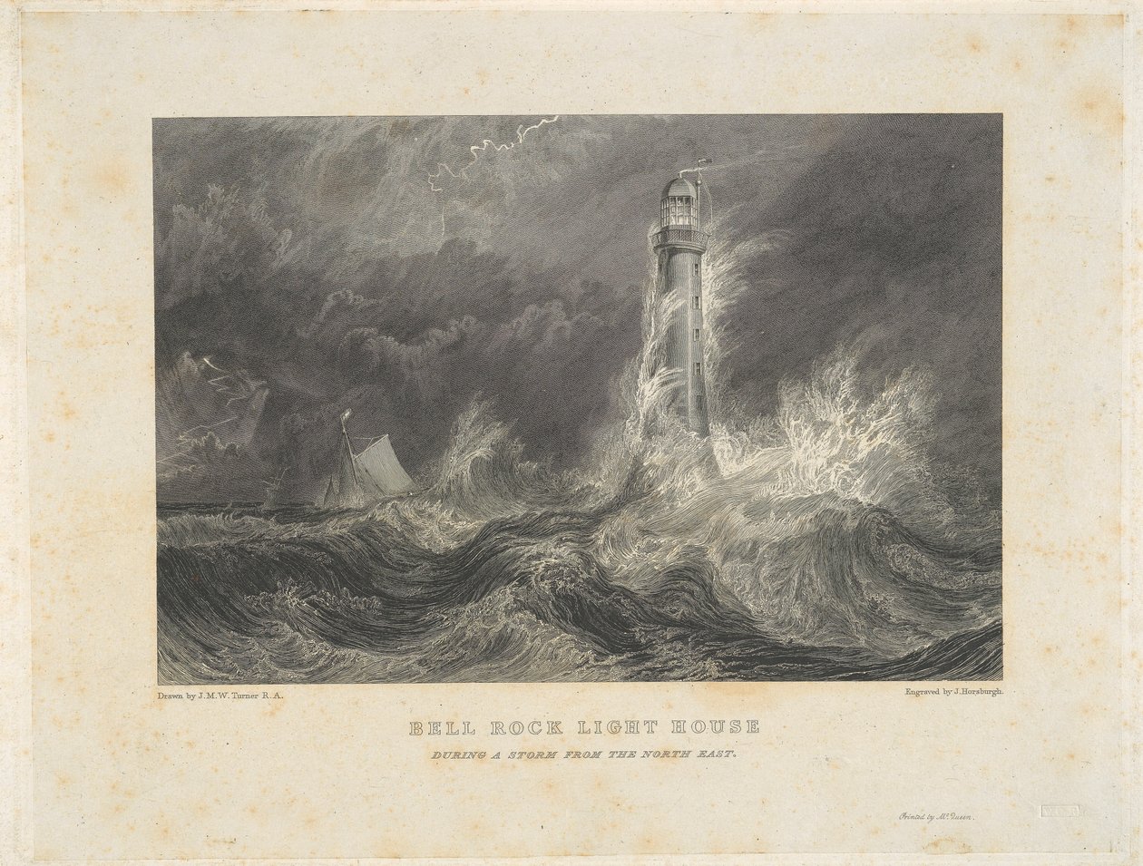 Bell Rock Leuchtturm von John Horsburgh