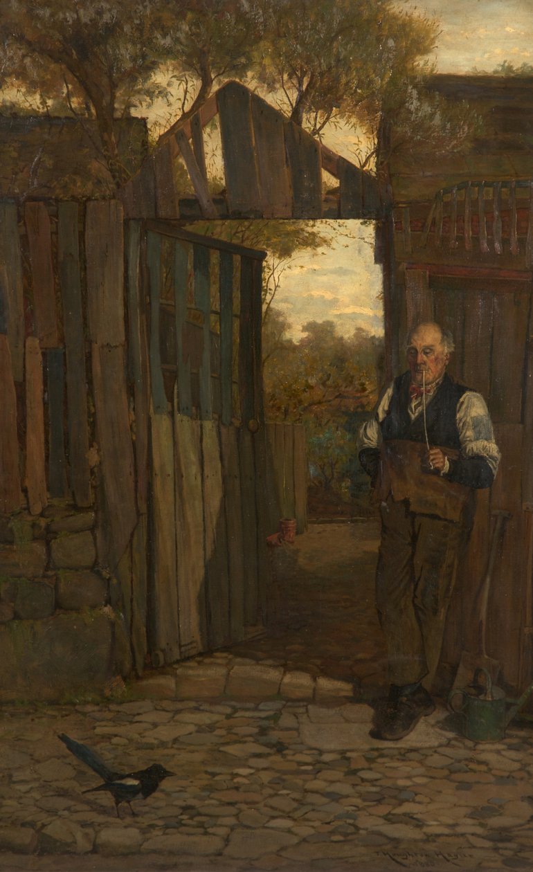Weber und Elster von John Houghton Hague