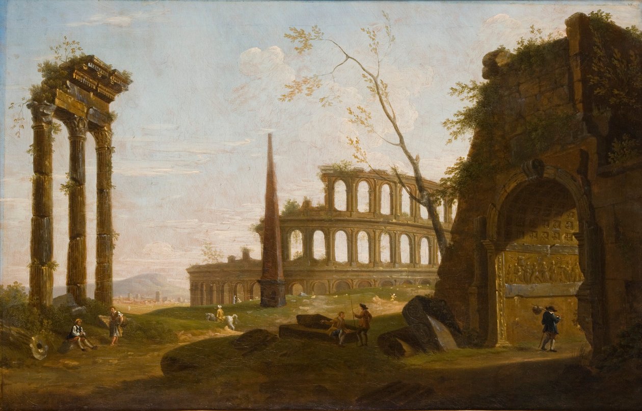 Römisches Capriccio, 1756 von John Inigo Richards