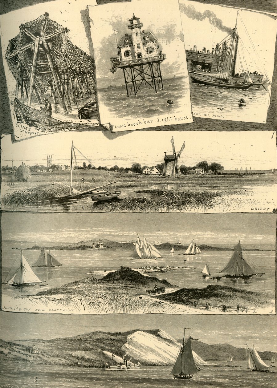 Szenen aus dem östlichen Long Island von John J. Harley
