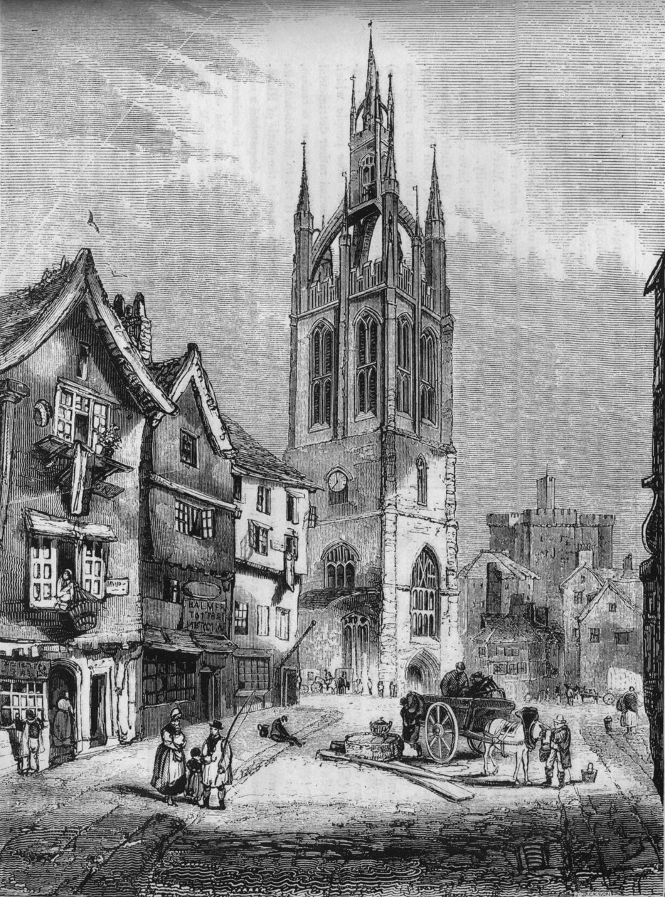 St. Nicholas Kirche, Newcastle-upon-Tyne, 1845 von John Jackson