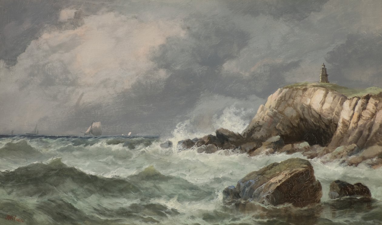 The Mumbles, Swansea Bay von John James Wilson