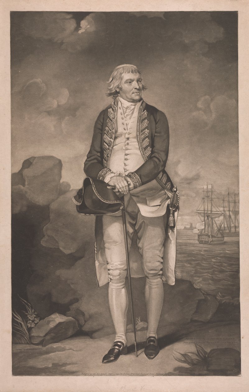 Admiral Edward Vernon von John Jones