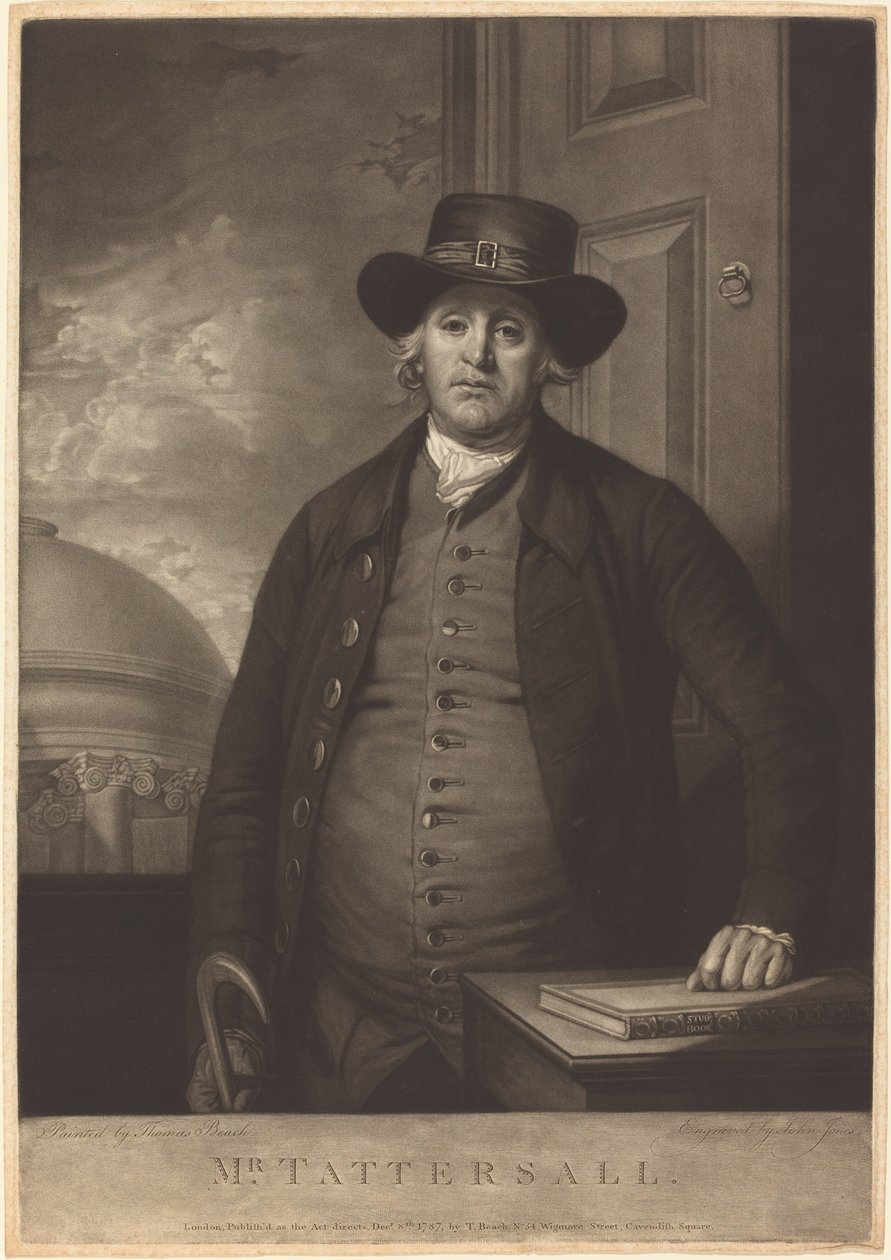 Richard Tattersall von John Jones after Thomas Beach
