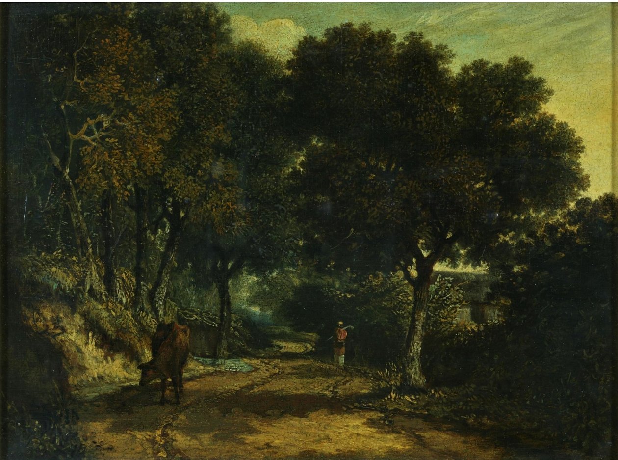 Ein schattiger Landweg von John Joseph Cotman