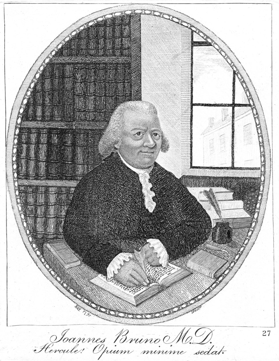 John Brown, schottischer Arzt, 1791 von John Kay