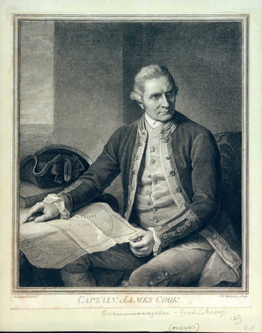 Kapitän James Cook von John Keyse Sherwin