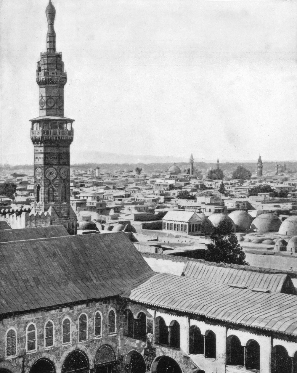 Damaskus, Syrien, spätes 19. Jahrhundert von John L. Stoddard