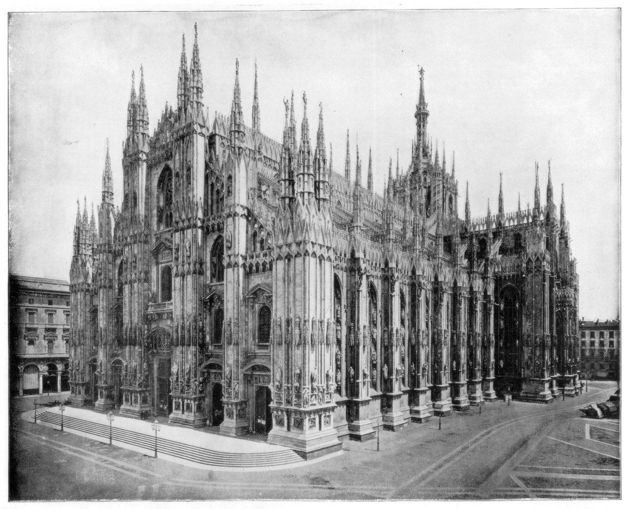Mailänder Dom, Italien, spätes 19. Jahrhundert von John L. Stoddard