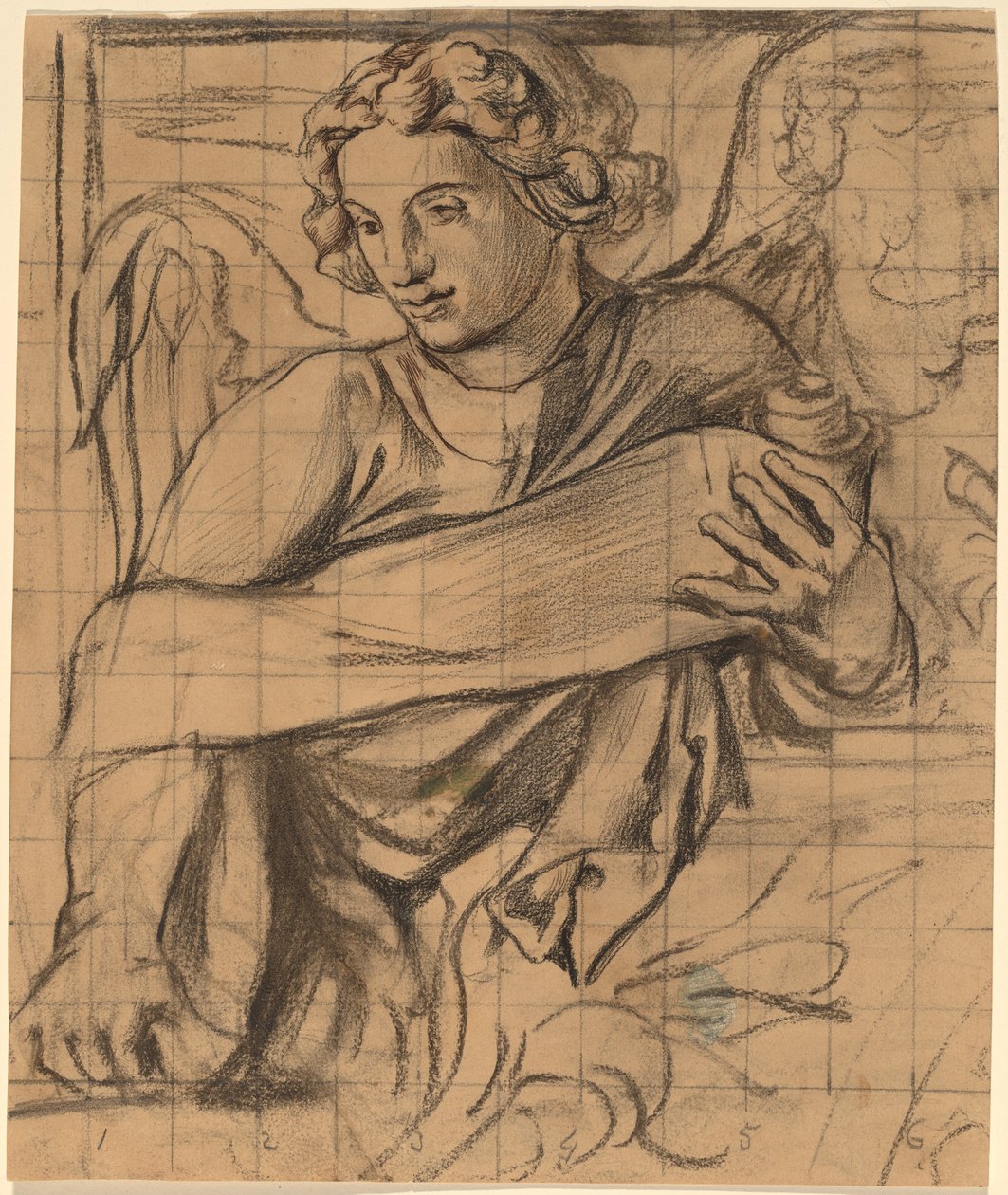 Engel - Wandgemälde der Trinity Church von John La Farge