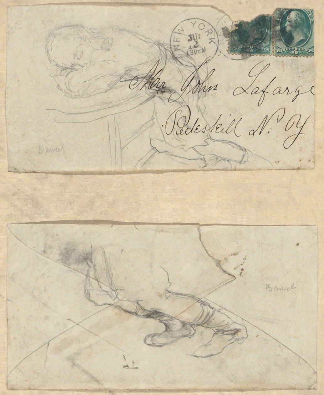 Bancel schläft von John La Farge