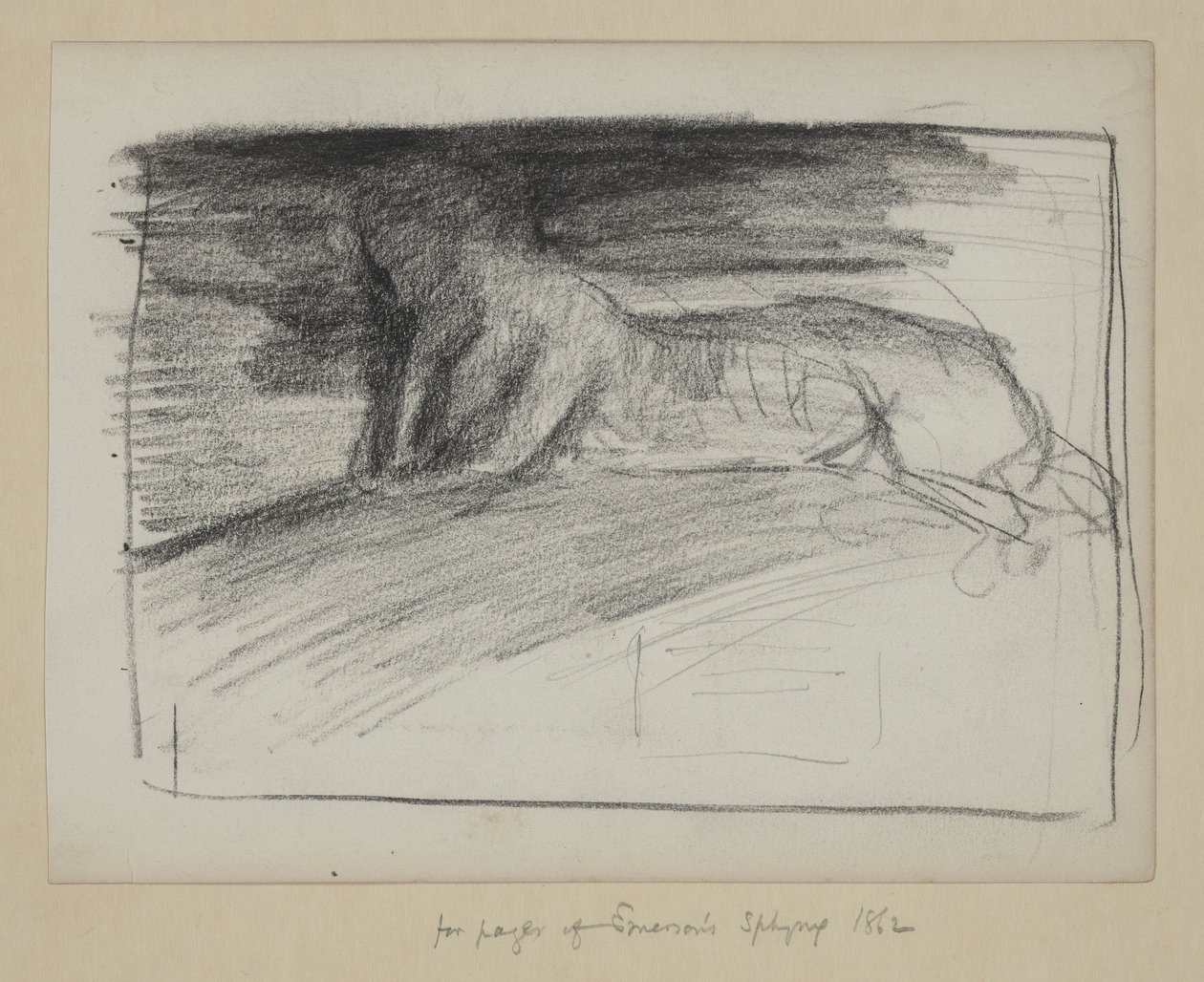 Studien für Emerson von John La Farge