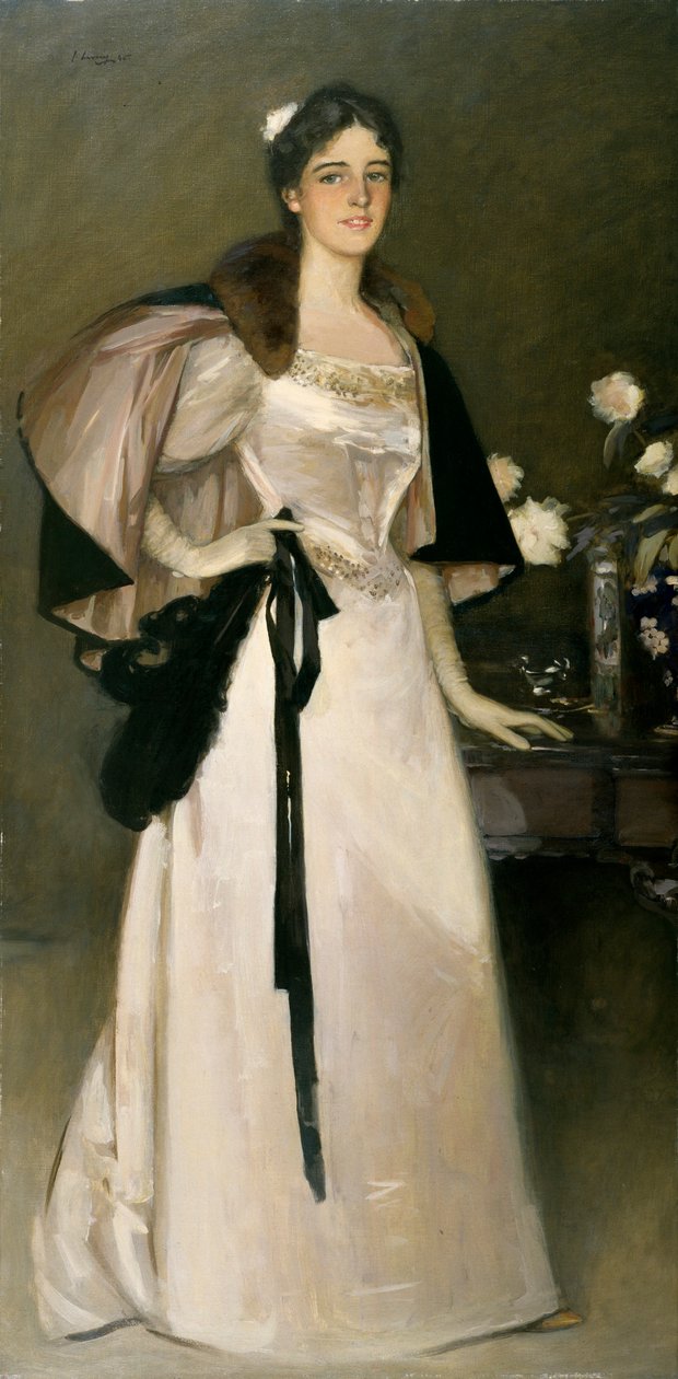 Porträt von Miss Mary Burrell von John Lavery