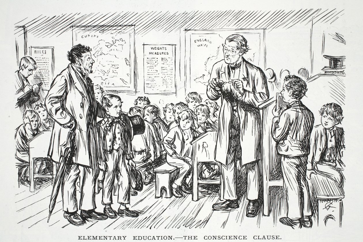 Elementarbildung - die Gewissensklausel von John Leech