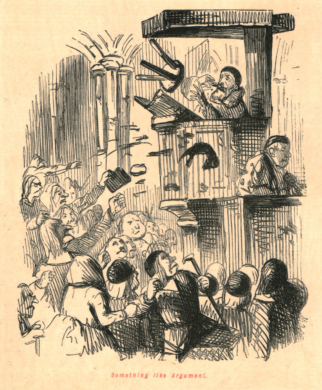 Etwas wie ein Argument, 1897 von John Leech