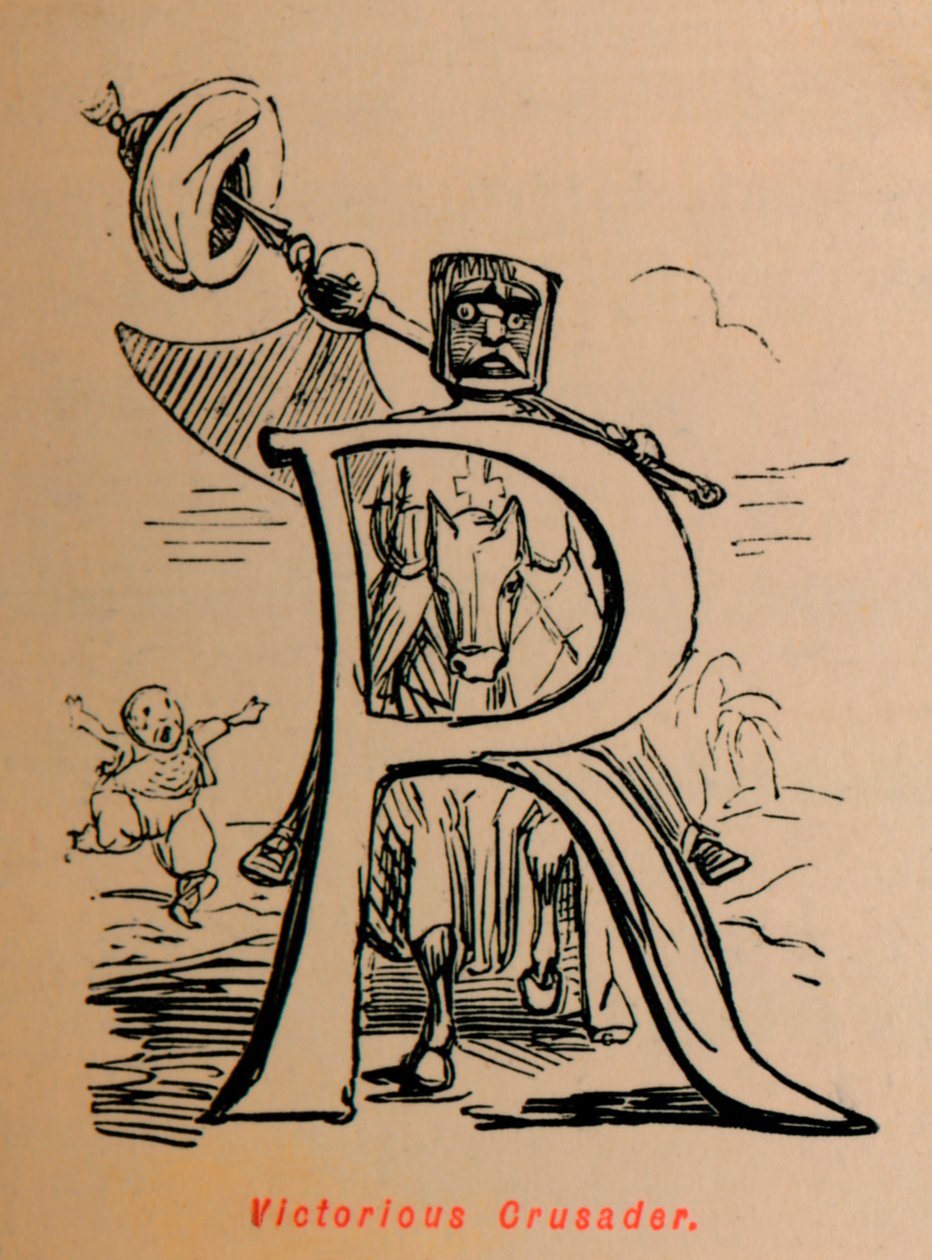 Siegreicher Kreuzritter von John Leech