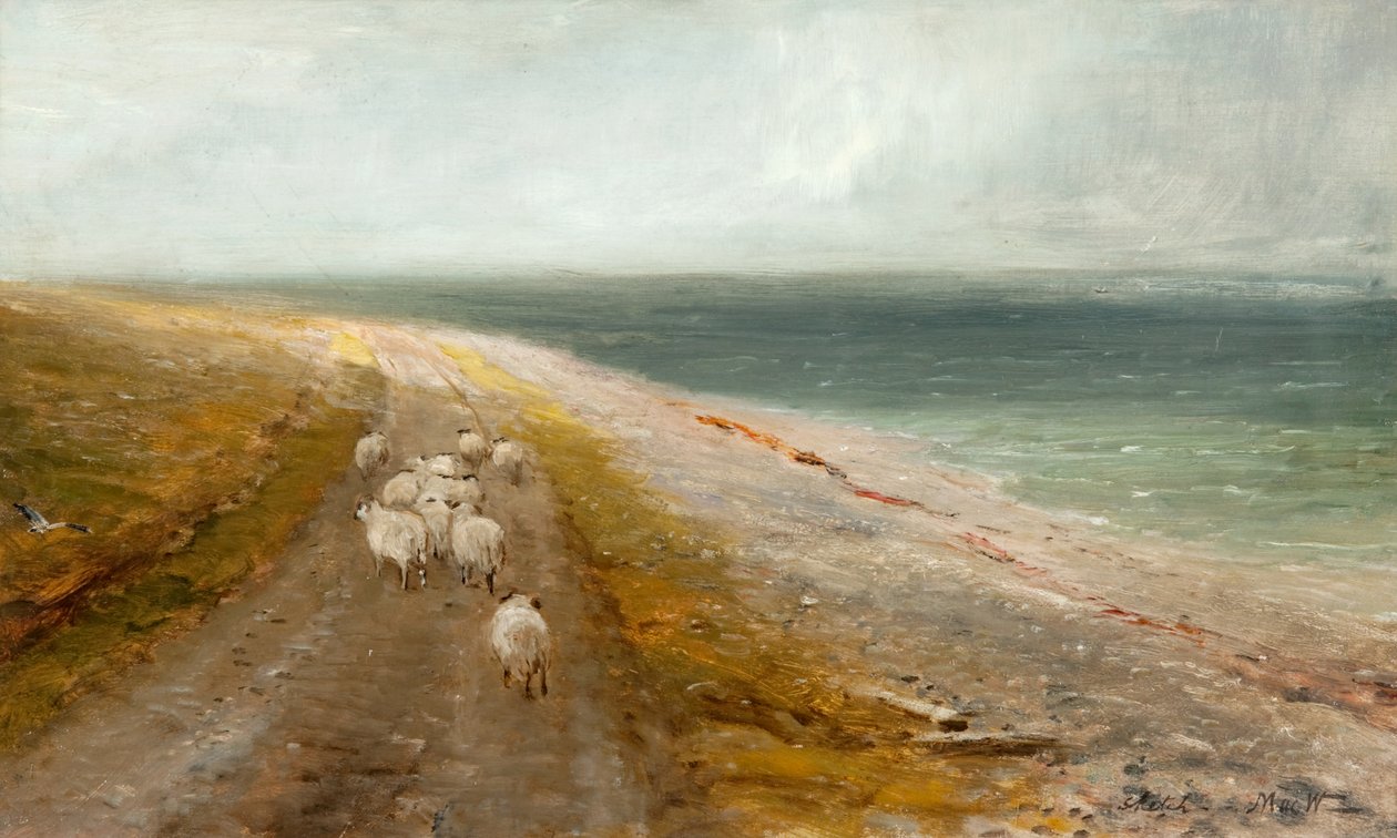 Verirrte Schafe von John MacWhirter