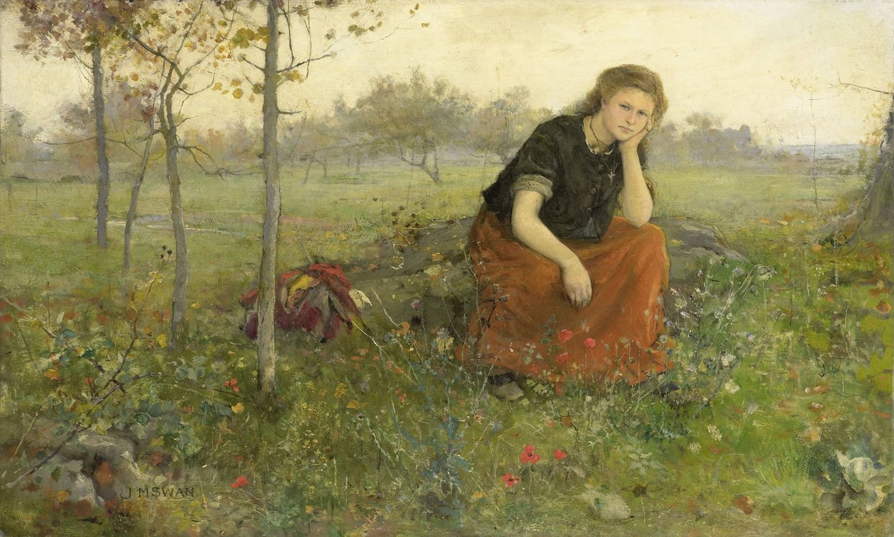 Flüchtling von John Macallan Swan
