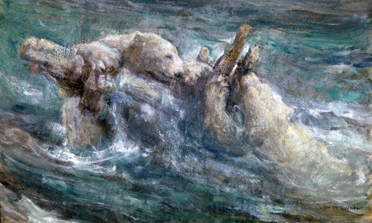 Wrack, ca. 1867-1910 von John Macallan Swan